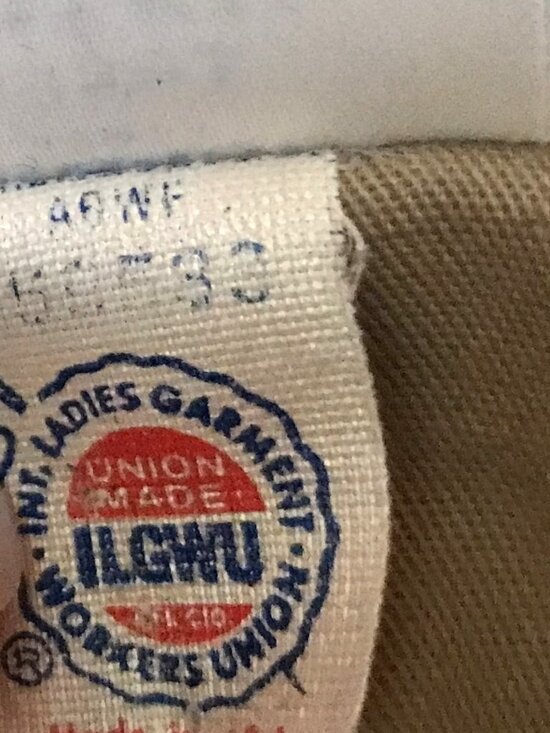 Country Suburbans Blazer Jacket: Vintage Lightweight Cotton Blend, Tan Size 12 - Picture 8 of 8